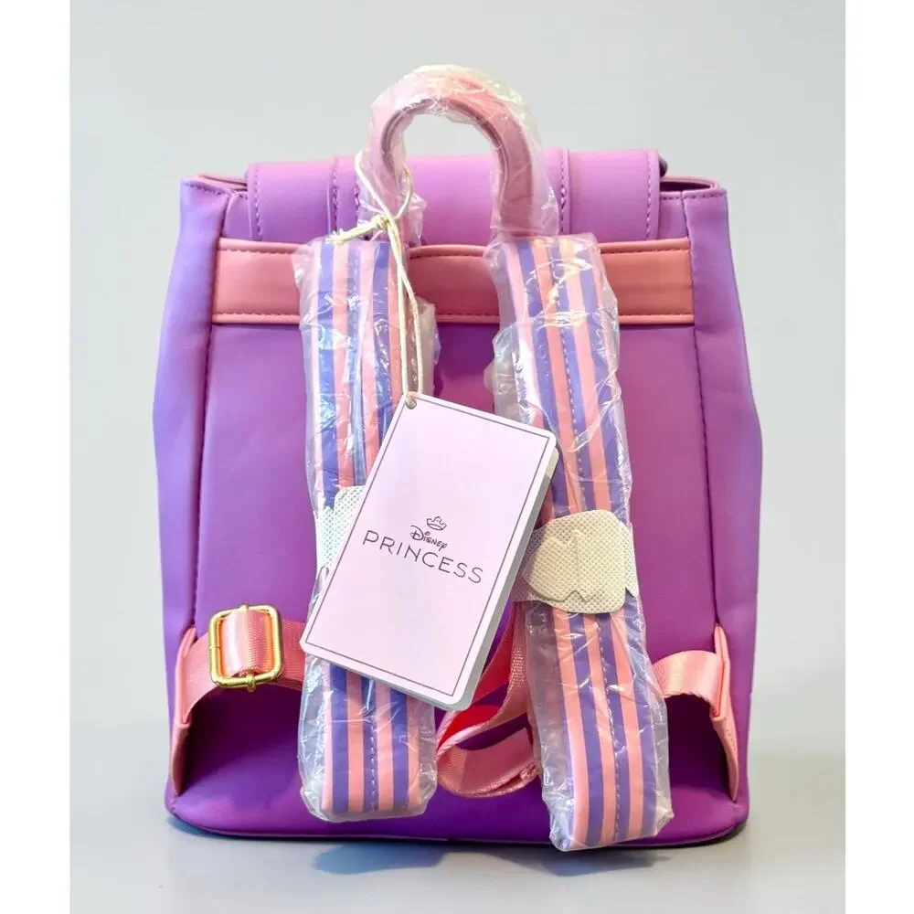 Loungefly Disney Princess Rapunzel Dress Mini Backpack Tangled NWT Bag Charm